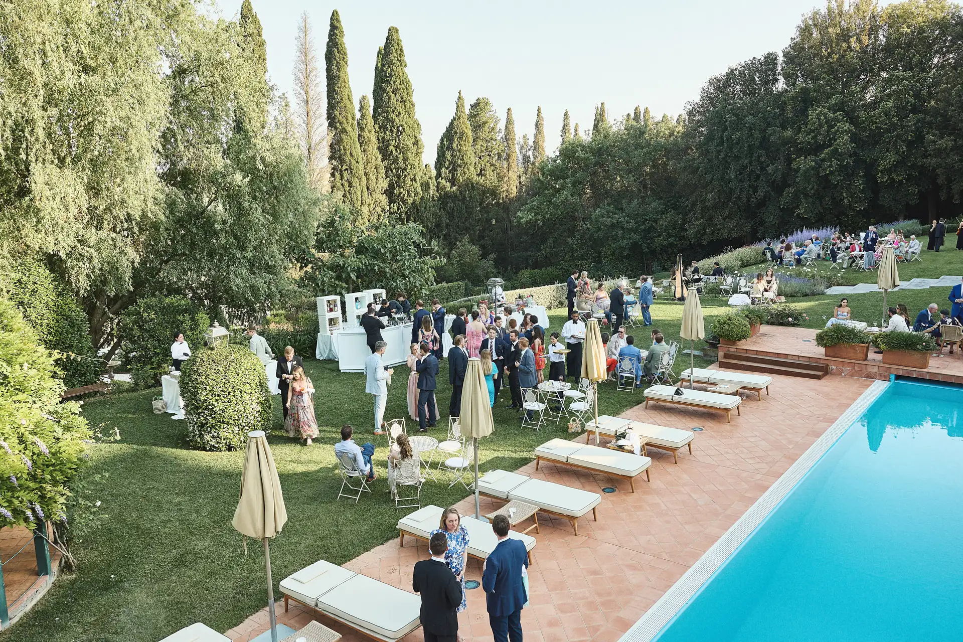 enchanting italian garden wedding