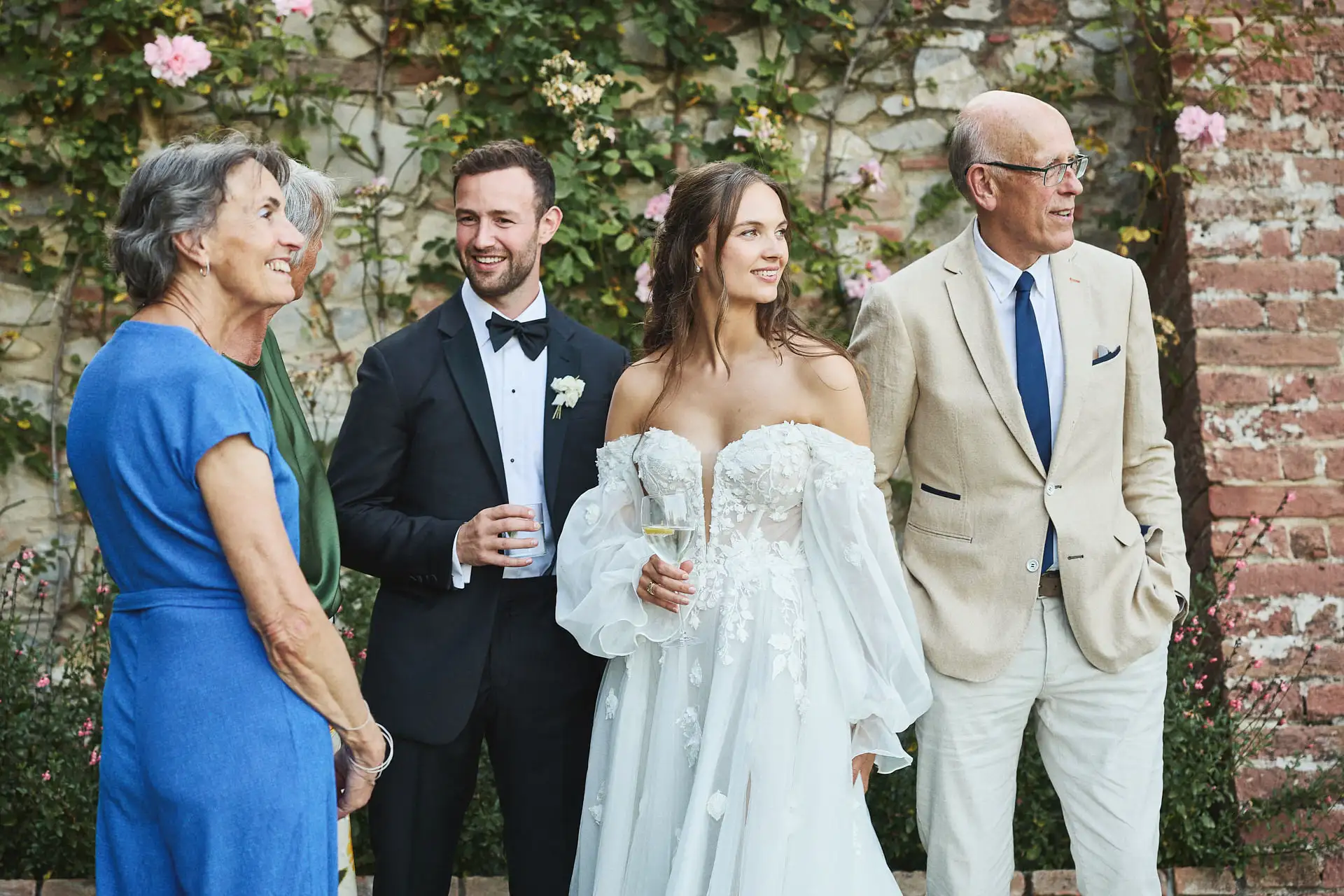 enchanting italian garden wedding