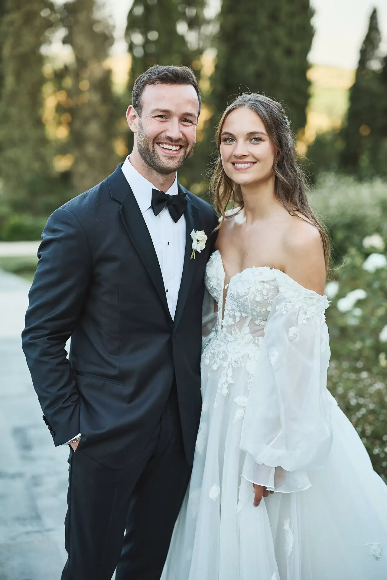 enchanting italian garden wedding