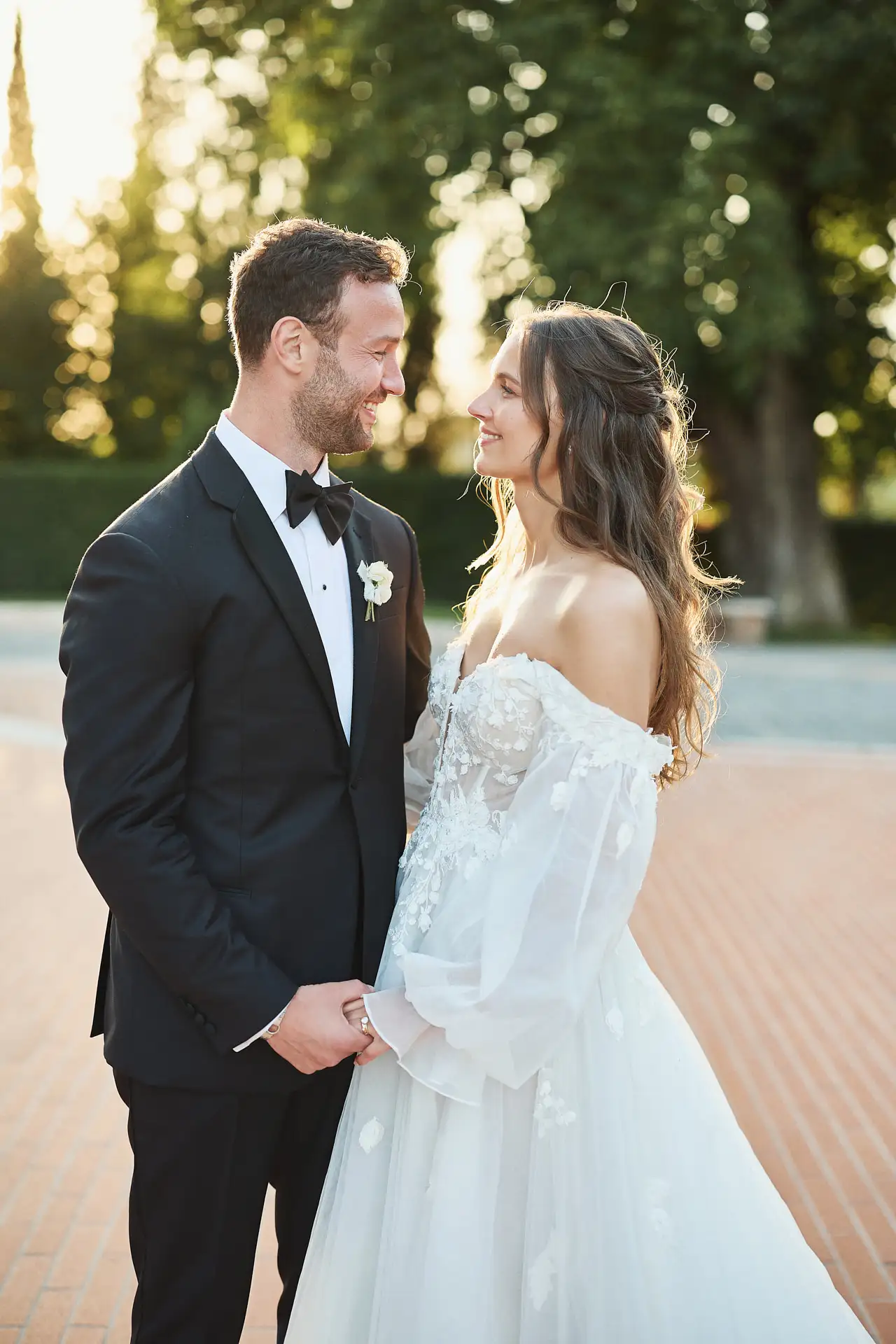 enchanting italian garden wedding