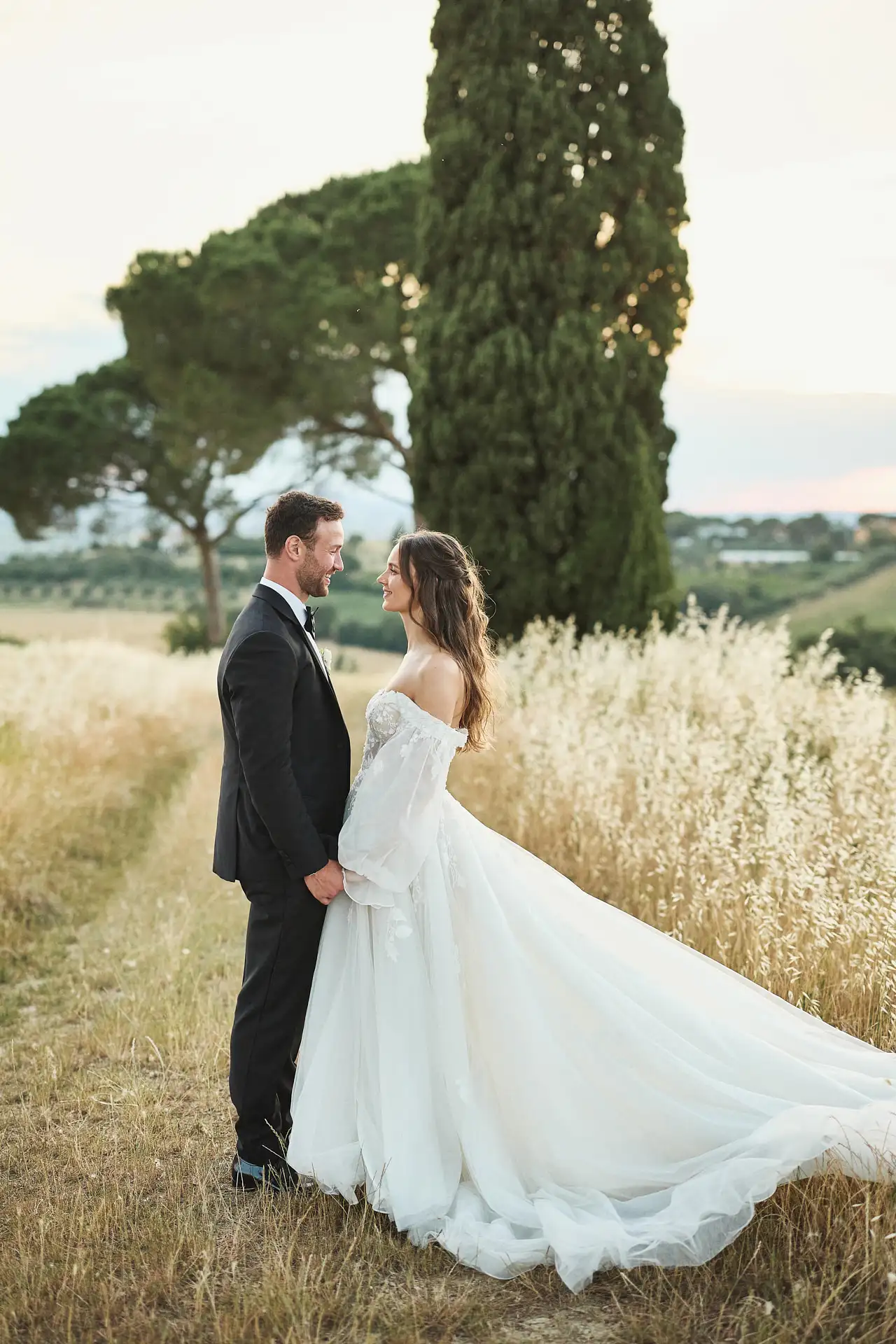 enchanting italian garden wedding