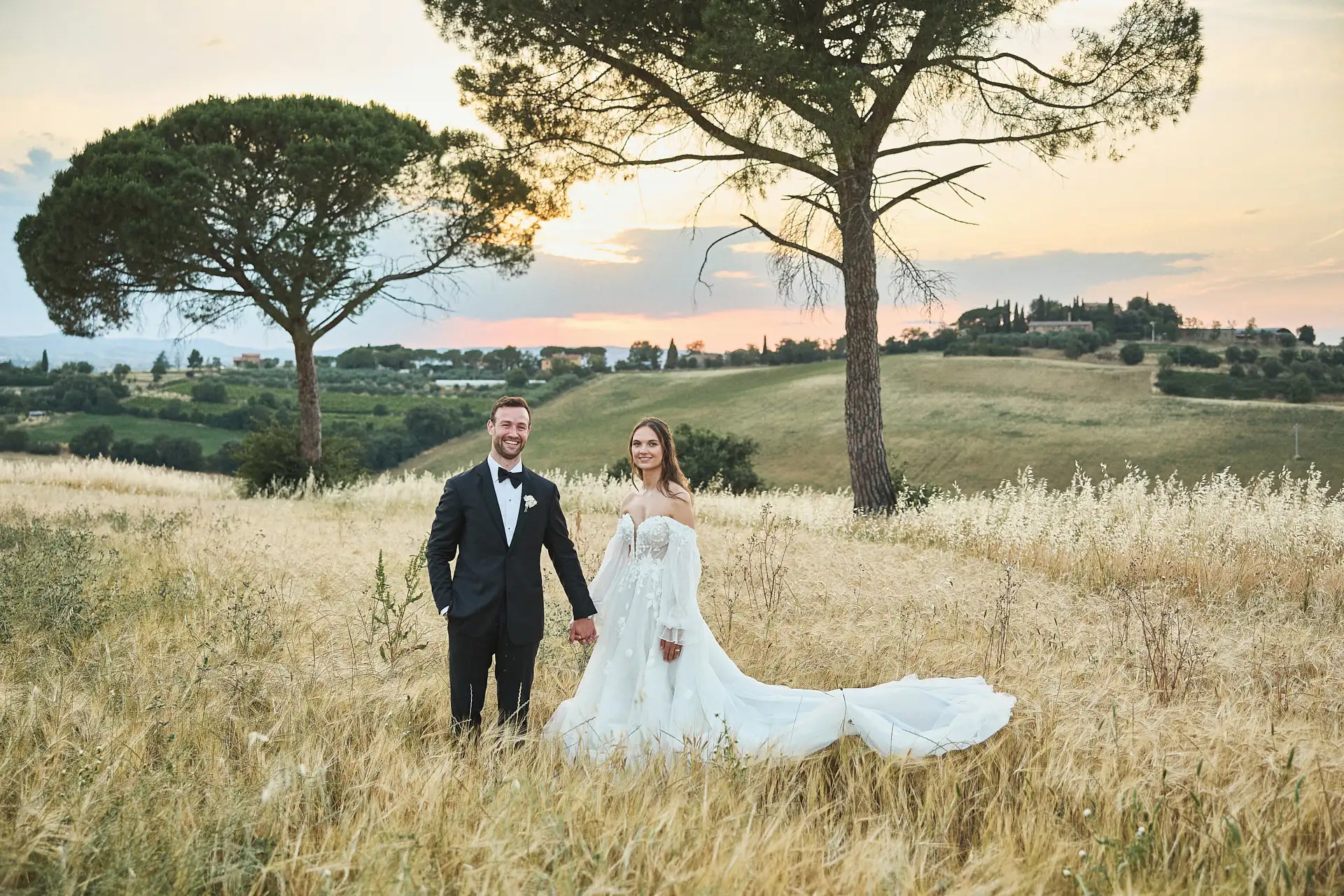 enchanting italian garden wedding