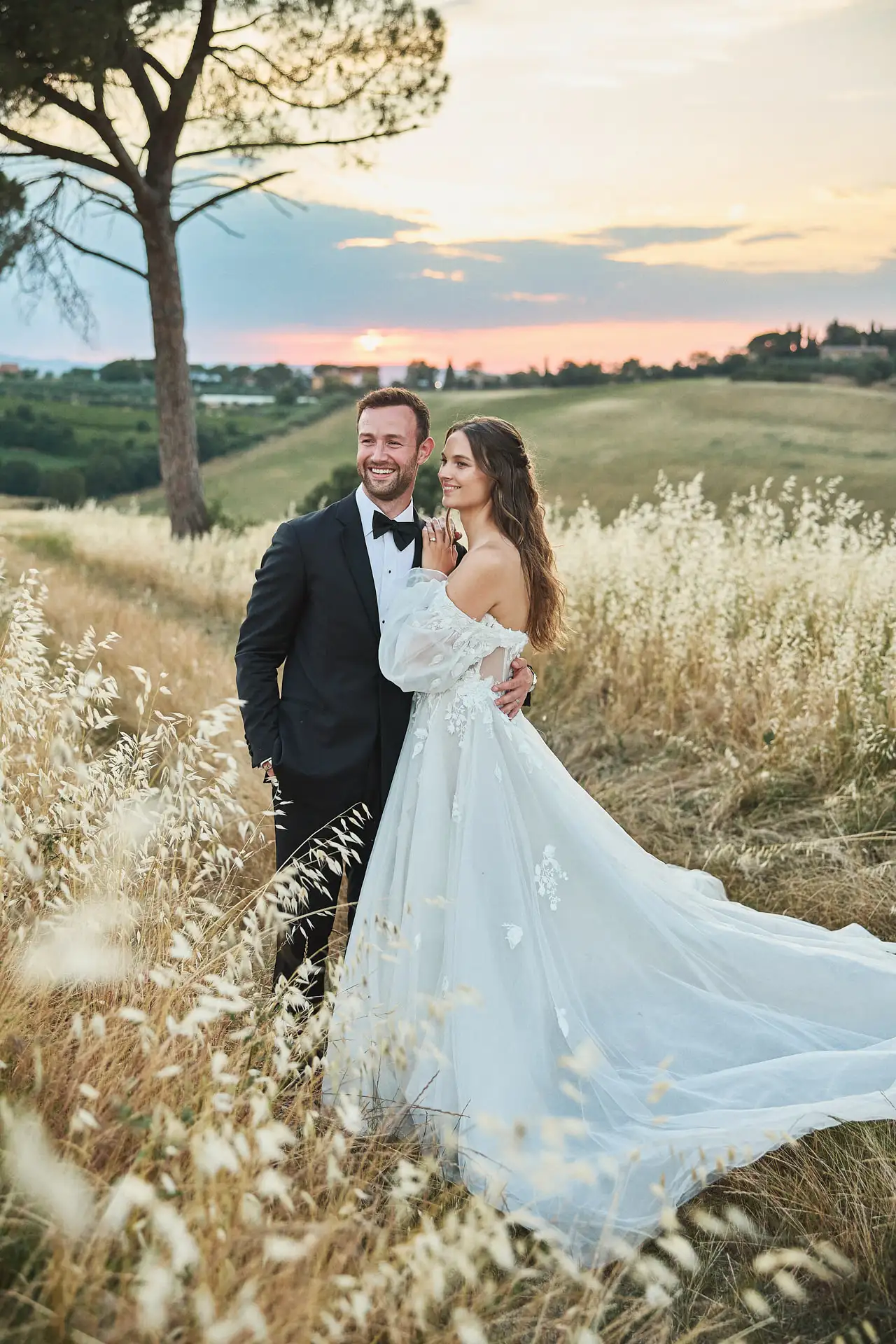 enchanting italian garden wedding