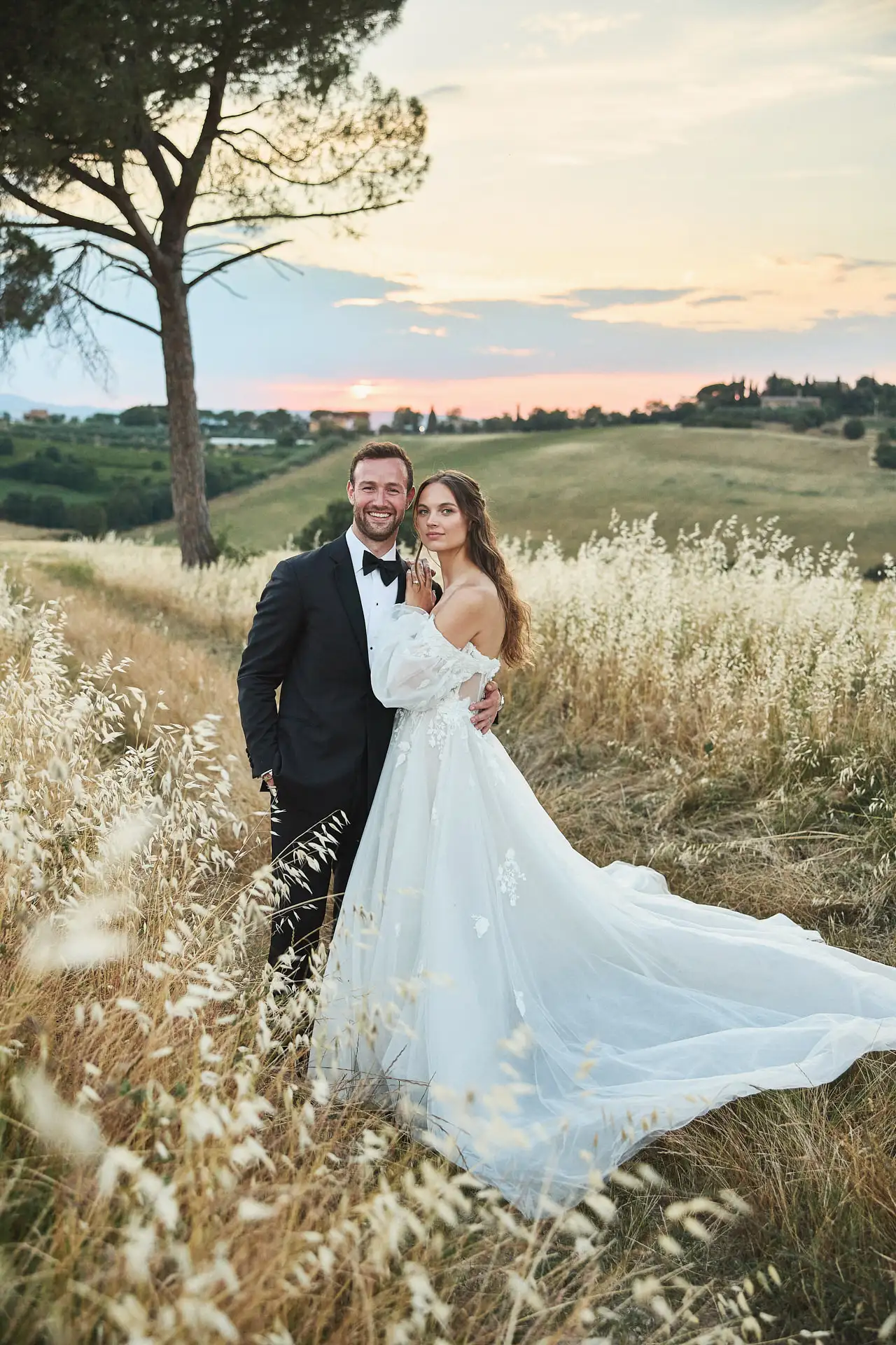 enchanting italian garden wedding