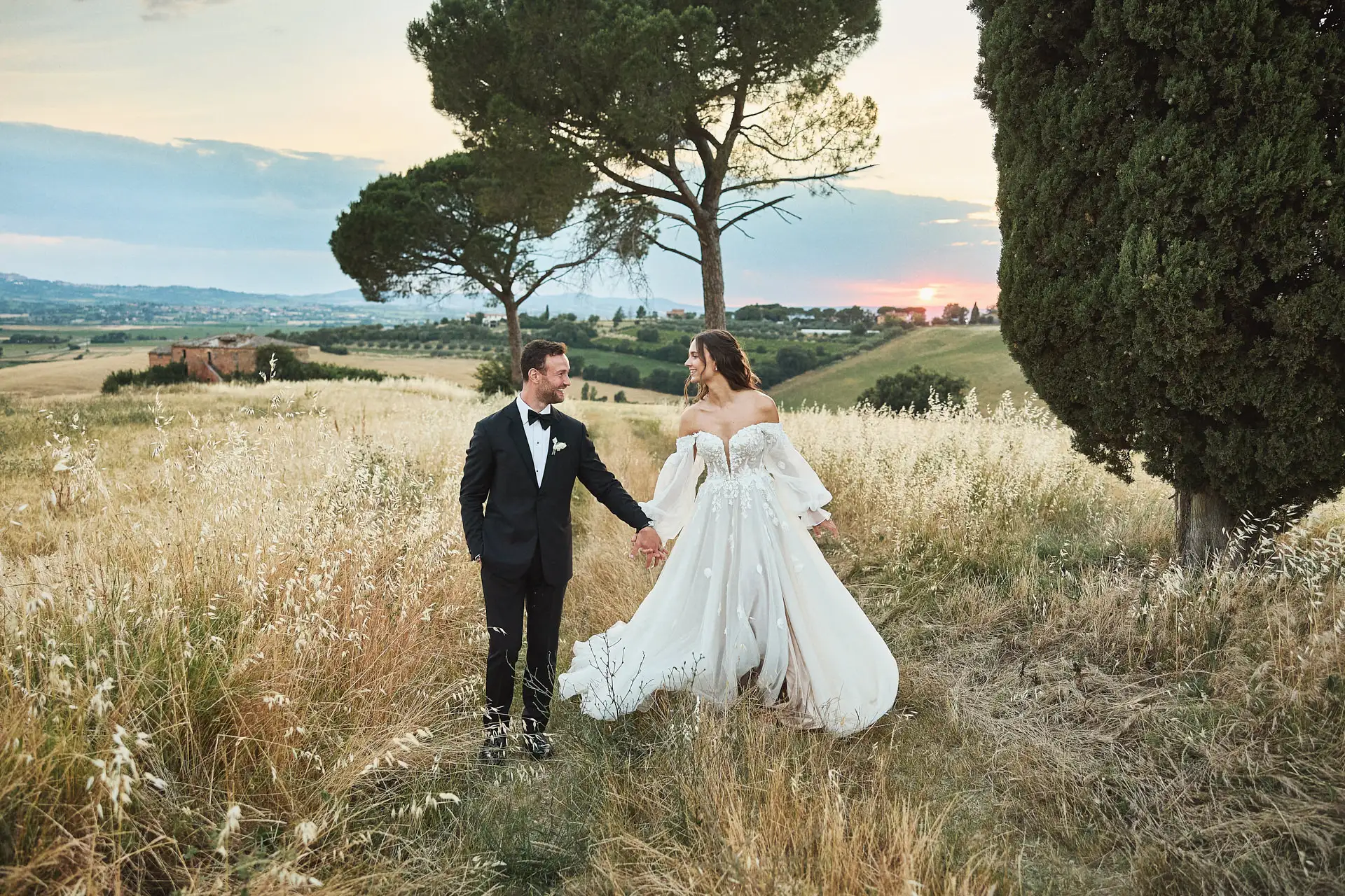 enchanting italian garden wedding