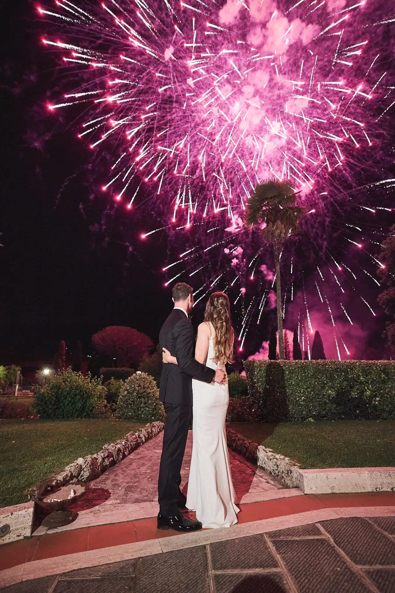 enchanting italian garden wedding