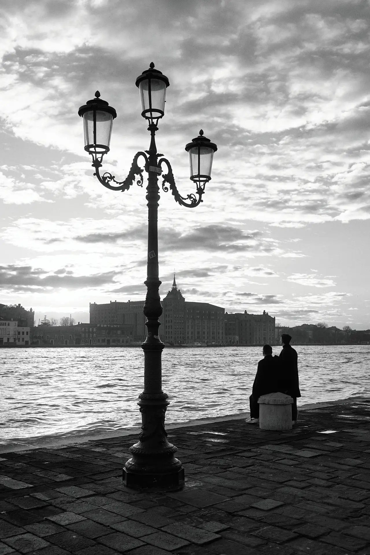 stylish venice engagement shoot