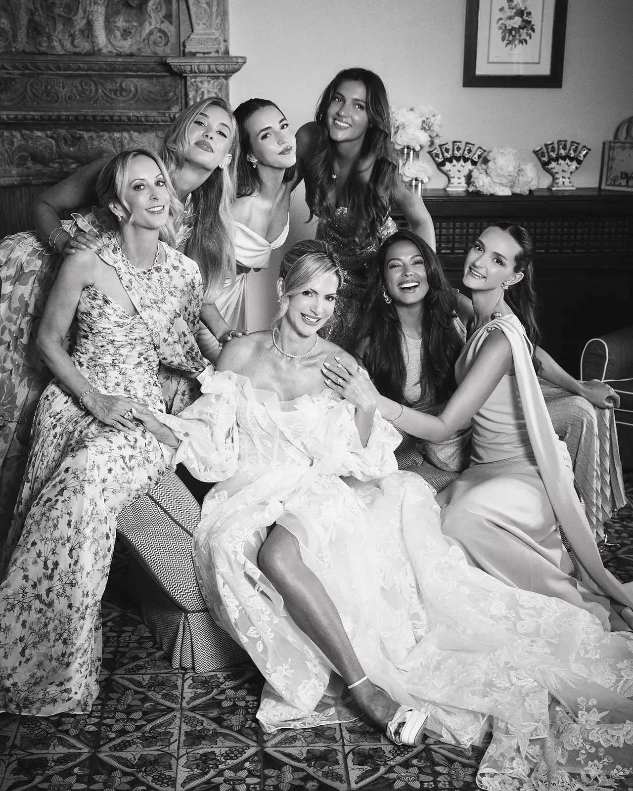 bridal party portrait