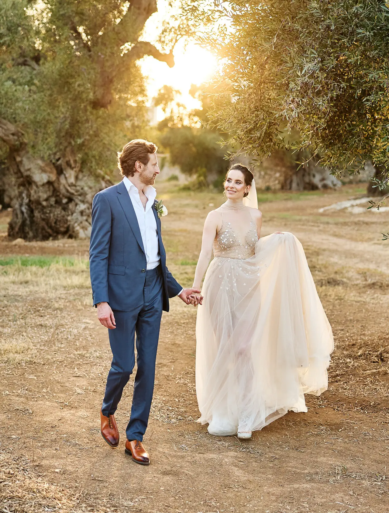 couple portrait olive grove puglia